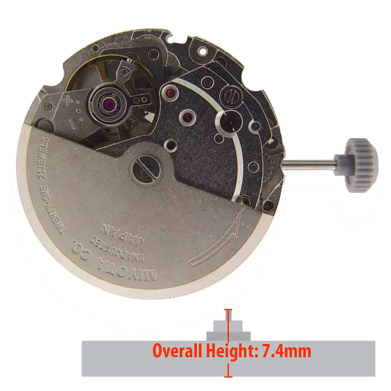 Miyota Citizen LTD 8215 Automatic Mechanical Watch Movements