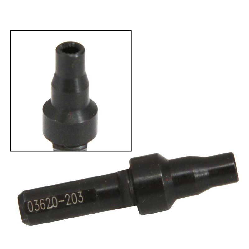 Tournevis Horotec 01.221-080 - Mèche Réversible 0.80 Mm, Tête Rouge - Neuf Avec étiquettes