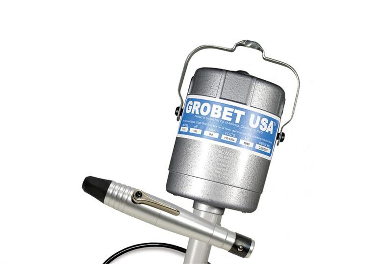 Grobet Flex Shaft Kit S-300 1/8 HP 110v Rotary Tool with Hand piece and  Foot Pedal