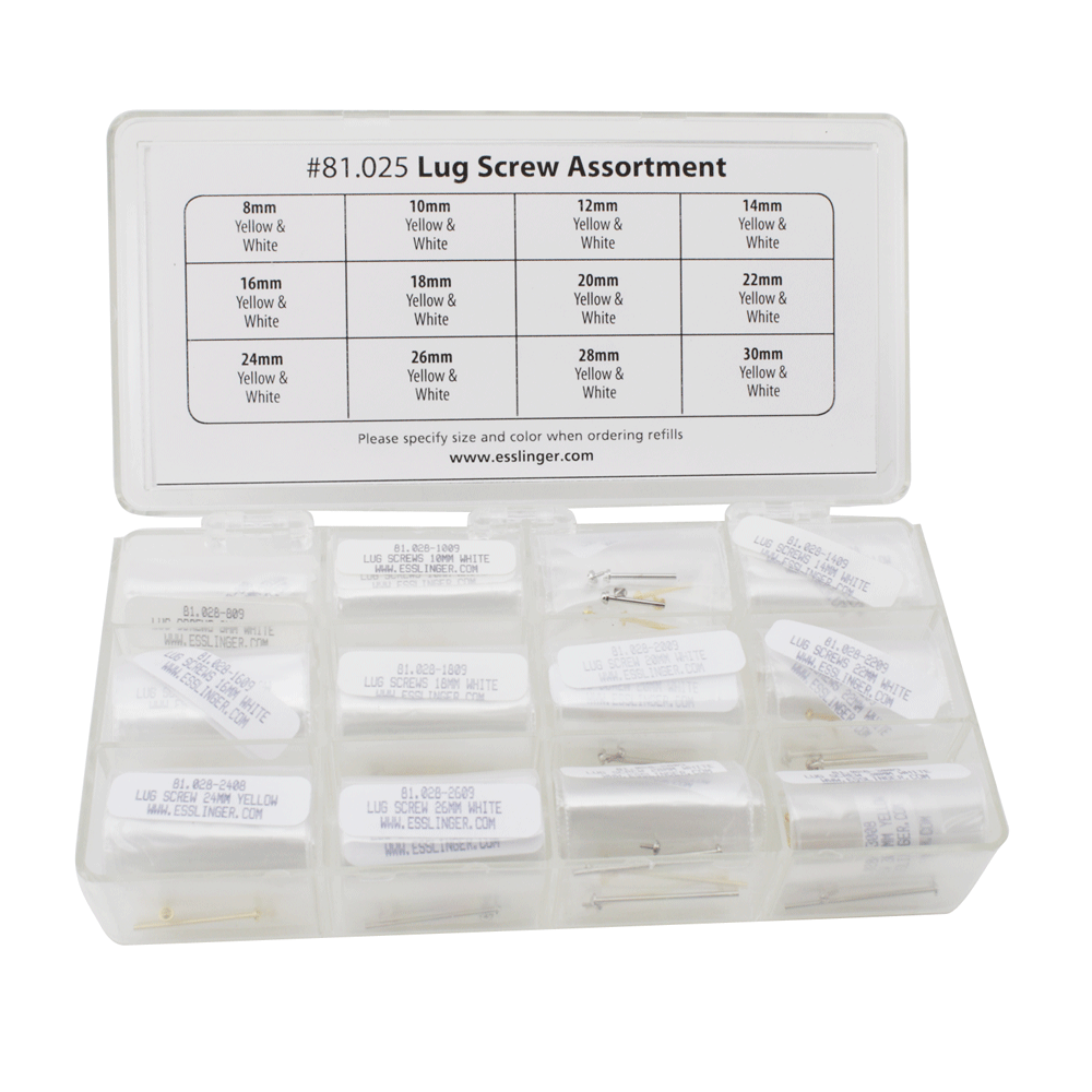 48 Piece Assortment of Deluxe Imitation Gucci® Style Lug Screws