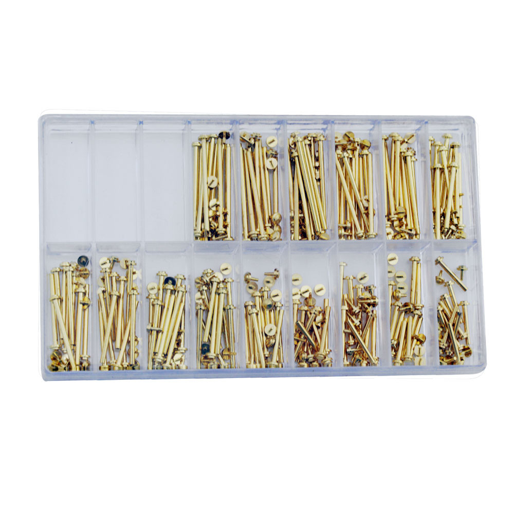 Assortment of Gucci® Style Friction Fit Replacement Band Pins Gold Color