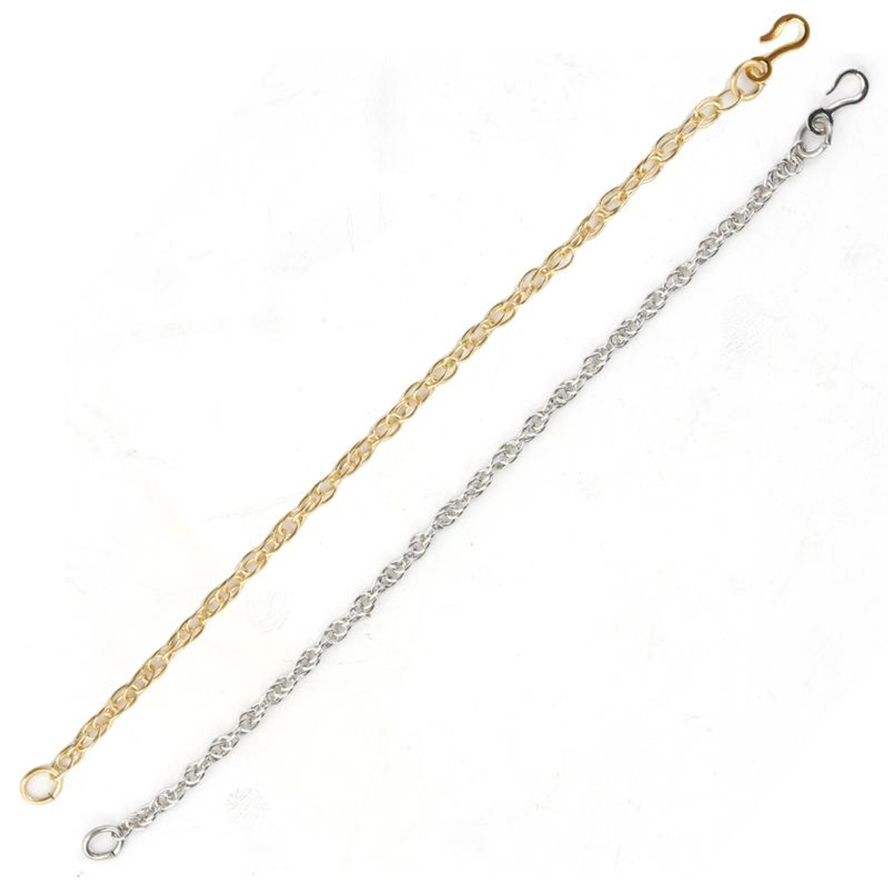 Silver Safety Pin Chain — Inchoo Bijoux