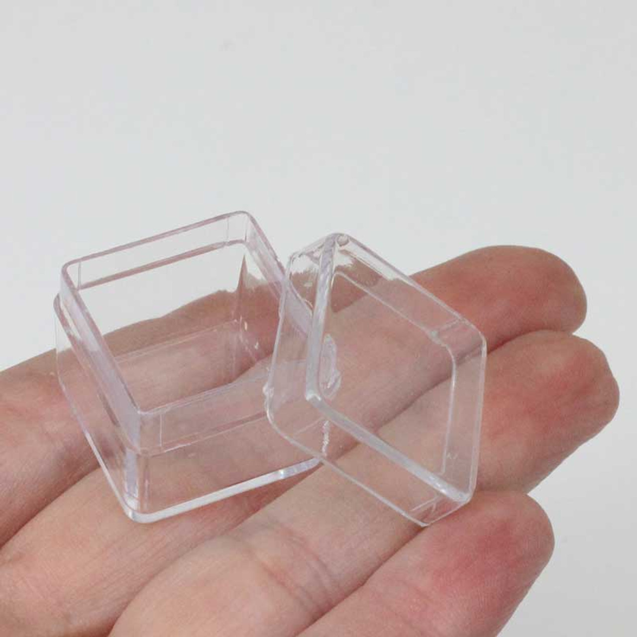 Small Thin Empty Plastic Assortment Box with Five Compartments | Esslinger