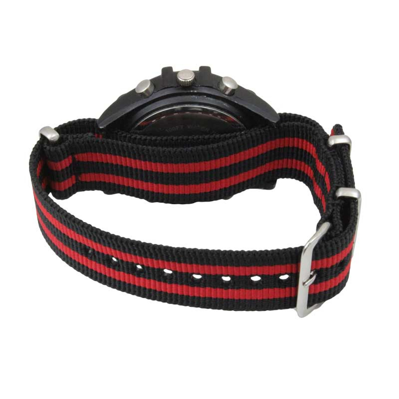 小物 CHALLENGER FLAME NATO WATCH STRAP CHALLENGER / FLAME NATO WATCH STRAP -Black-