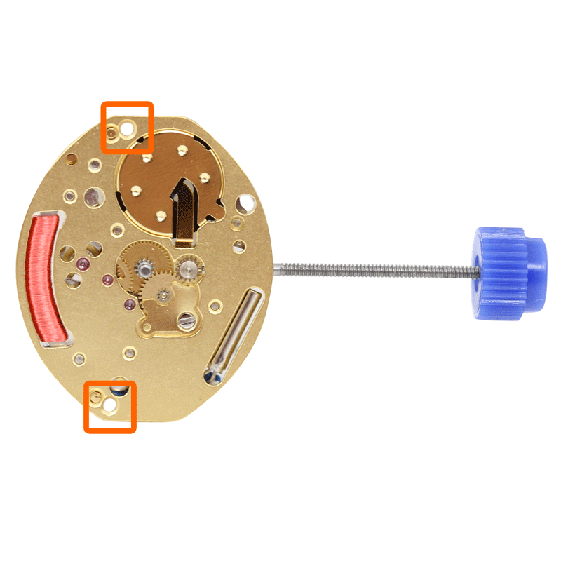 Swissmade ETA movement E03.001 for quartz watches