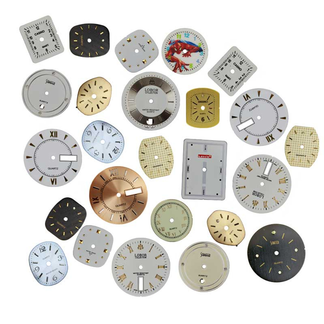Make Jewelry with Steampunk Watch Parts 25 Piece Assortment of Watch Dials