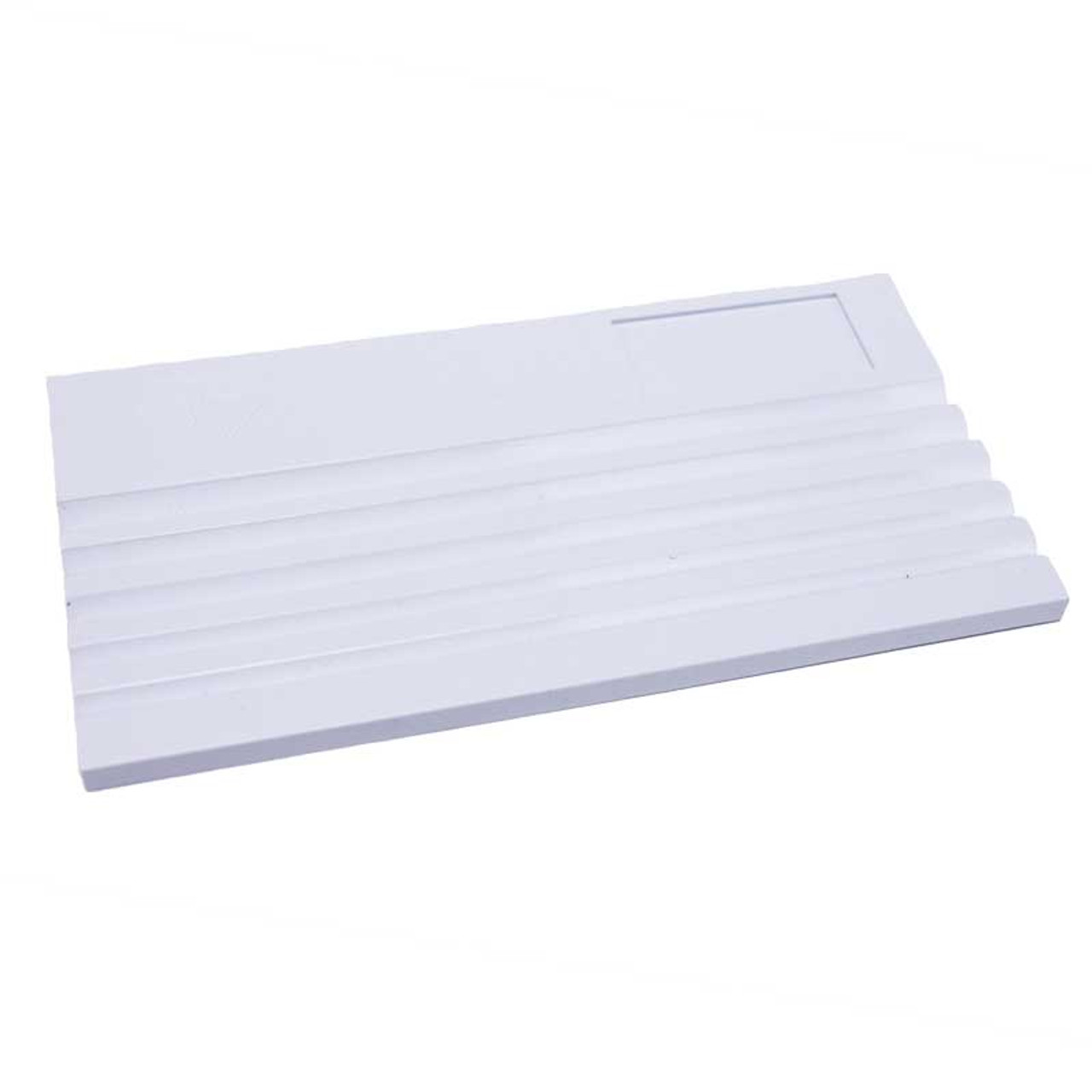 White Plastic Sorting Tray for Diamonds Beads Stones Small Open Tray  Rectangular