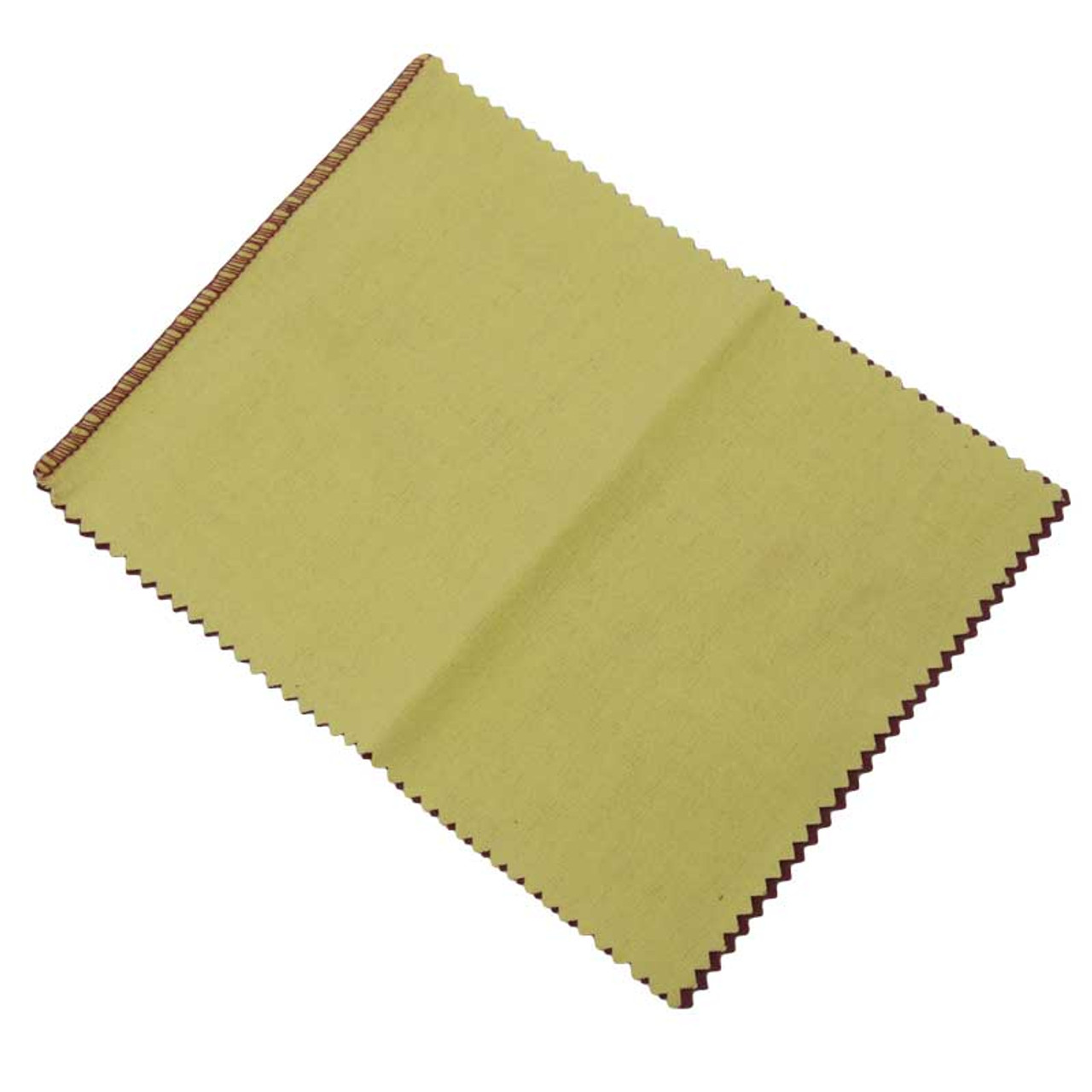 Yellow Treated Polishing Cloth Size 7-1/2 x 12