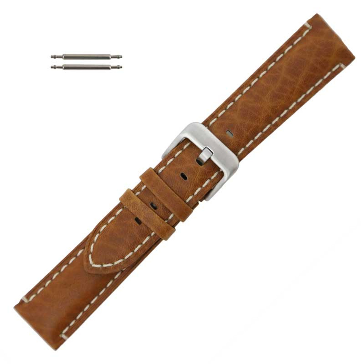 brown leather watch strap replacement