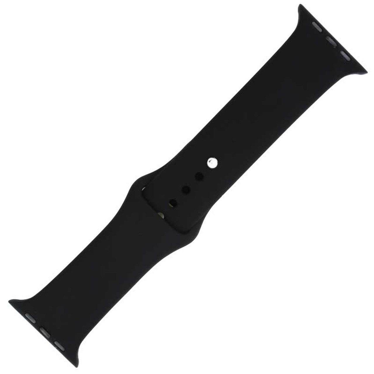 Esslinger Black Silicone Watch Band for Apple Watch
