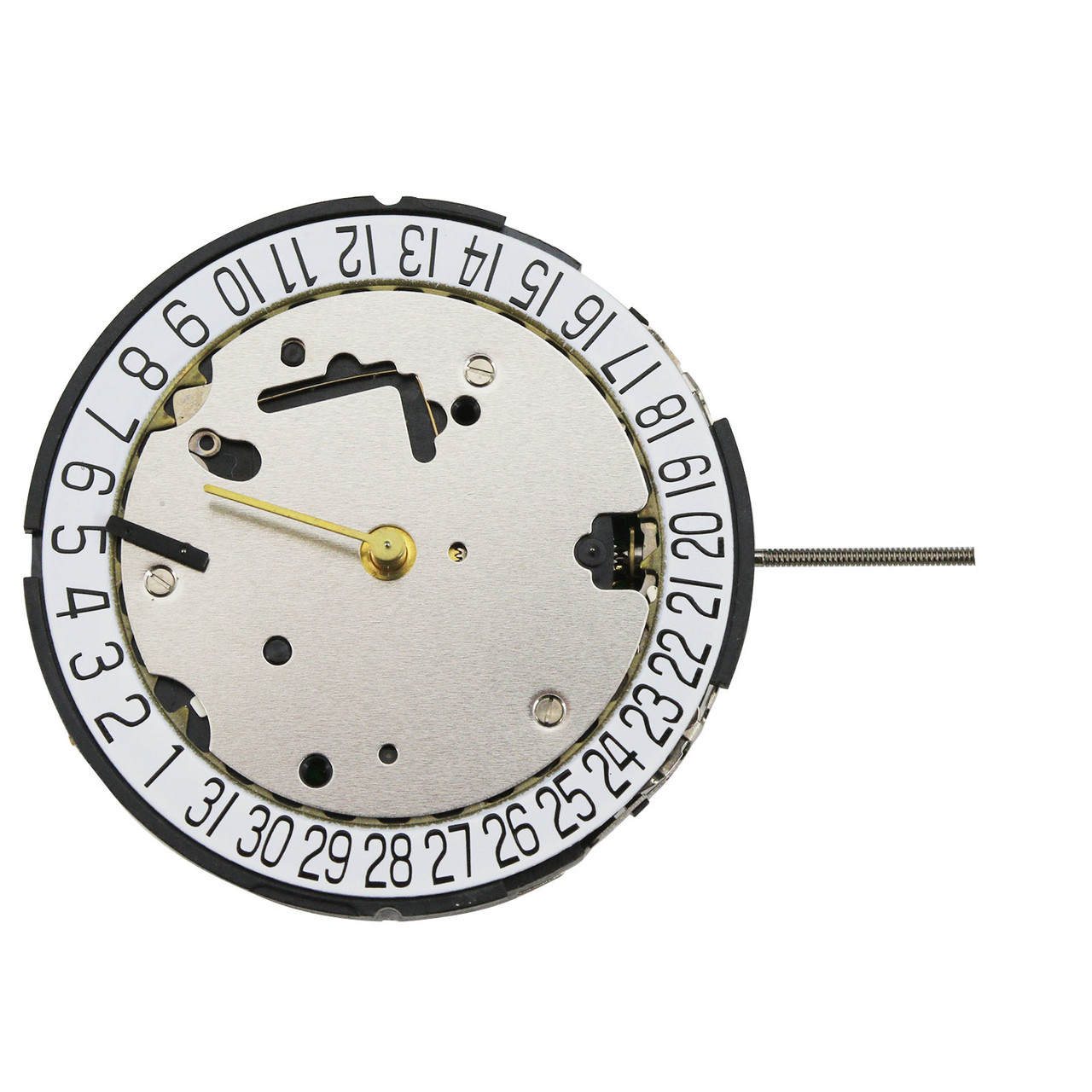 Quartz 5 Hand Chronograph Movement ISA8371/2010 Date At 6:00