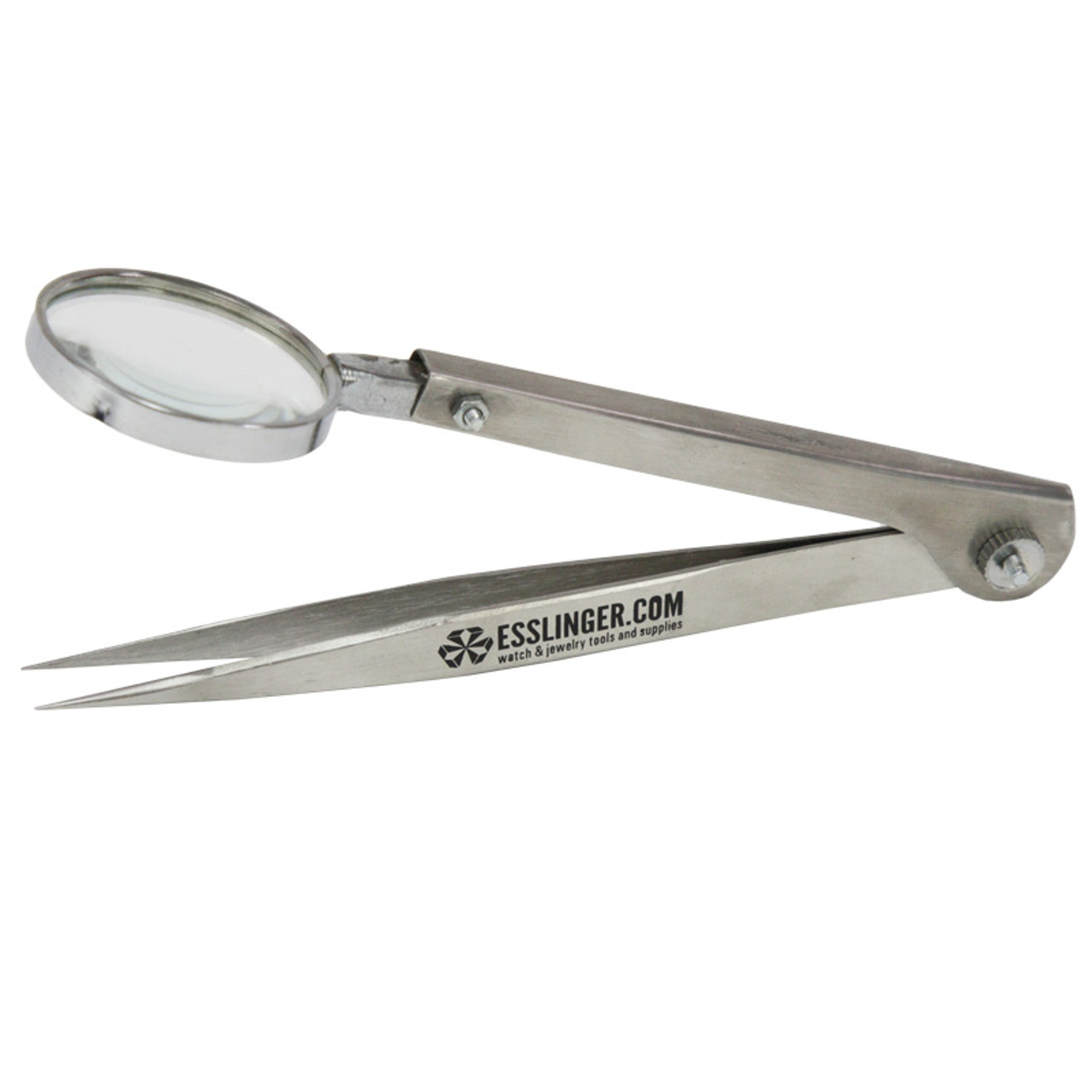 Tweezers with Magnifier Clearance | Esslinger