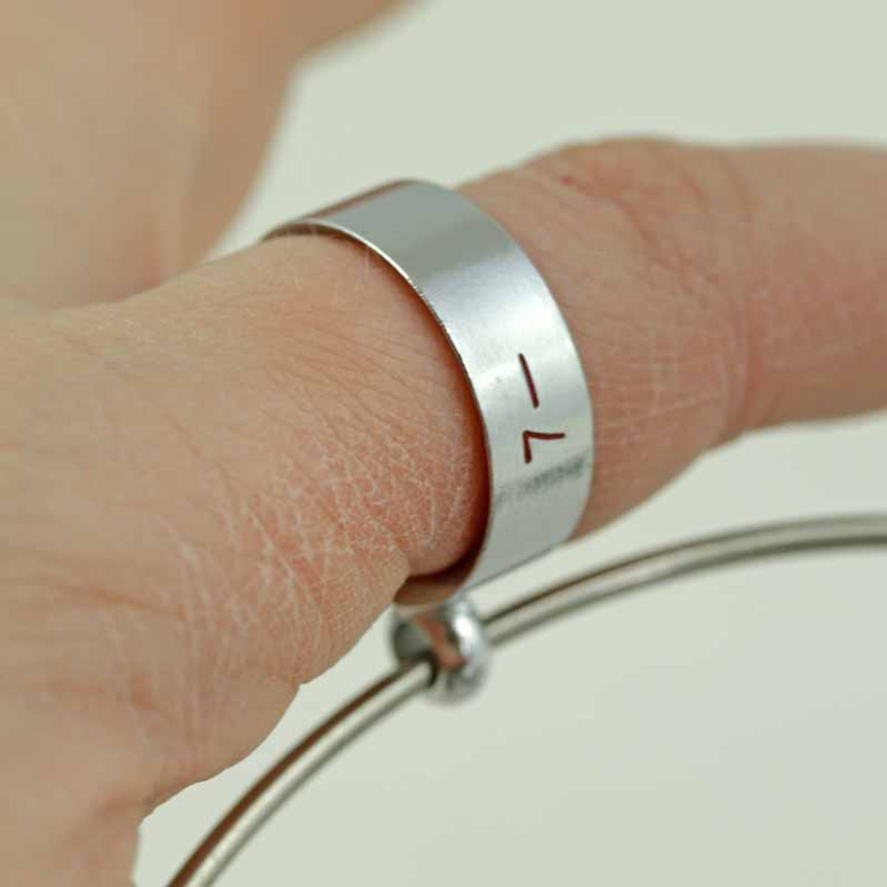 Comfort Fit Finger Gauges 7mm Wide Width Sizes 1-15
