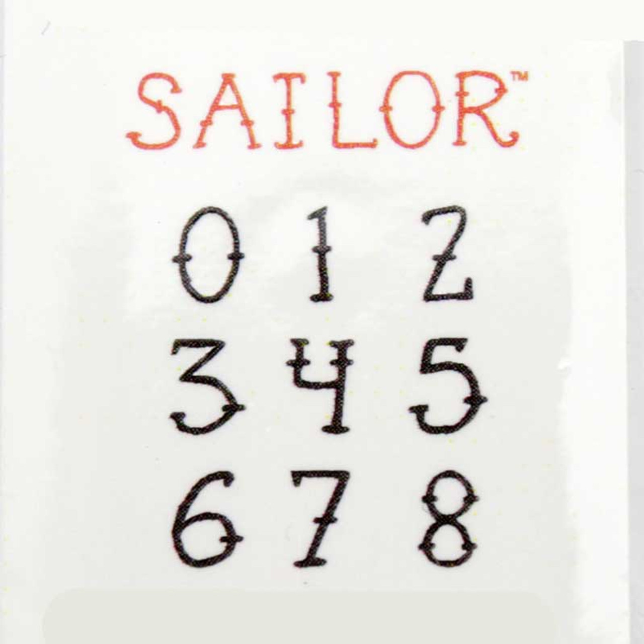 ImpressArt Sailor 33 pk 4mm Metal Stamps Uppercase Letters