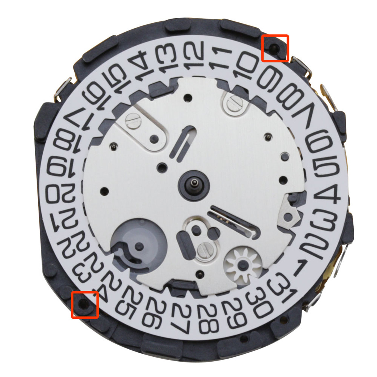 Hattori Japan Quartz Chronograph Watch Movement VR34 Date at 4:00 