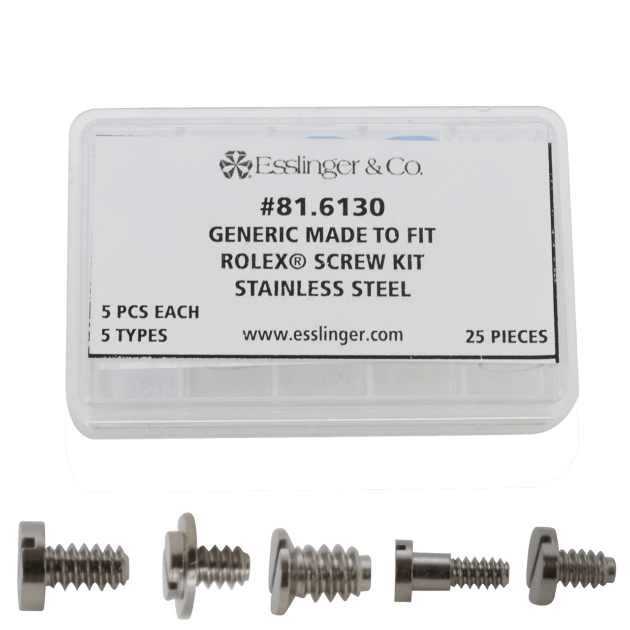 Generic Made to fit Rolex® Internal Movement Screw Assortment for Caliber  2130