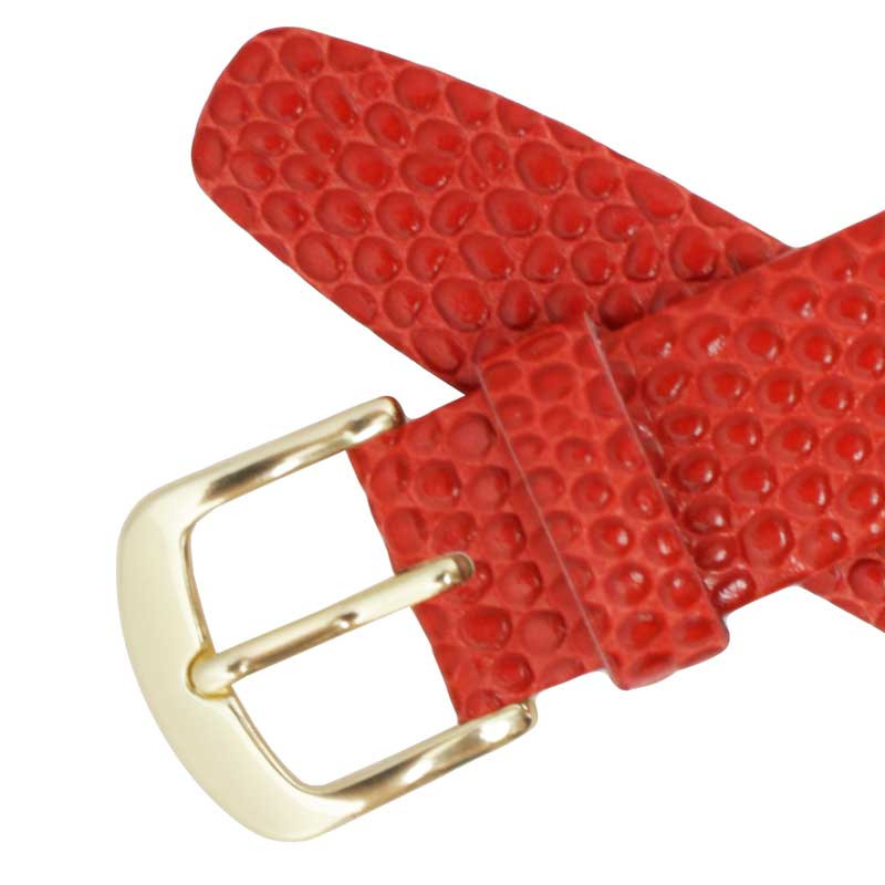 red leather watch strap 20mm