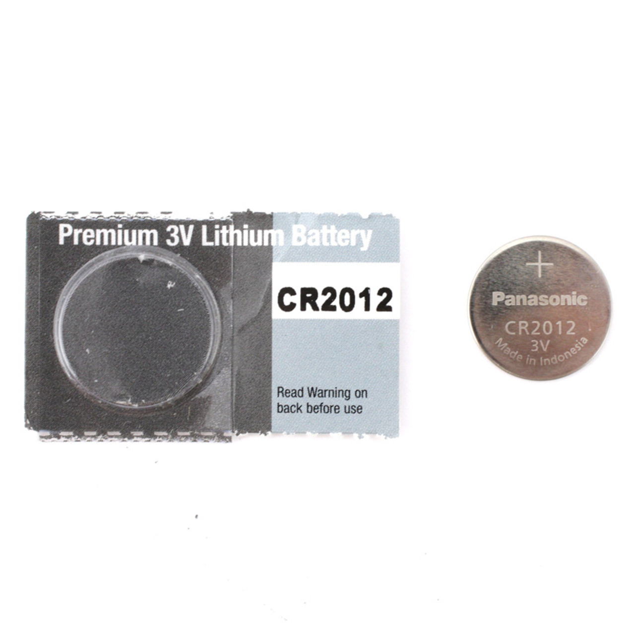 Lithium 3 Volt Battery Panasonic CR2012 Each