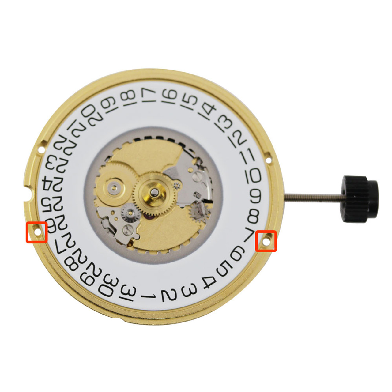 ETA® 2 Hand Quartz Watch Movement Medium High Version 955.112-2.2 Overall  Height 3.9mm