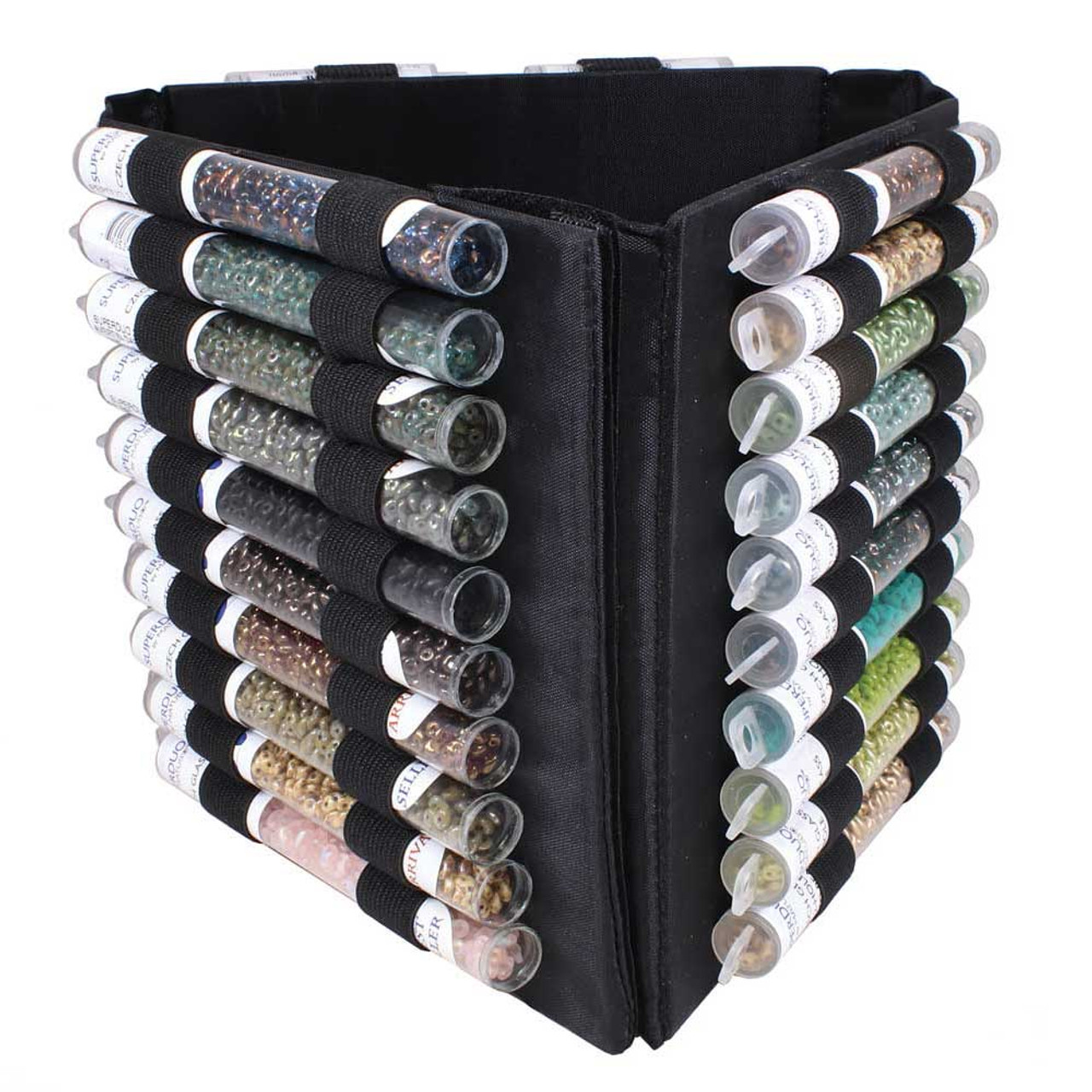 Mini Bead Tube Tower Portable Storage for Beading Supplies