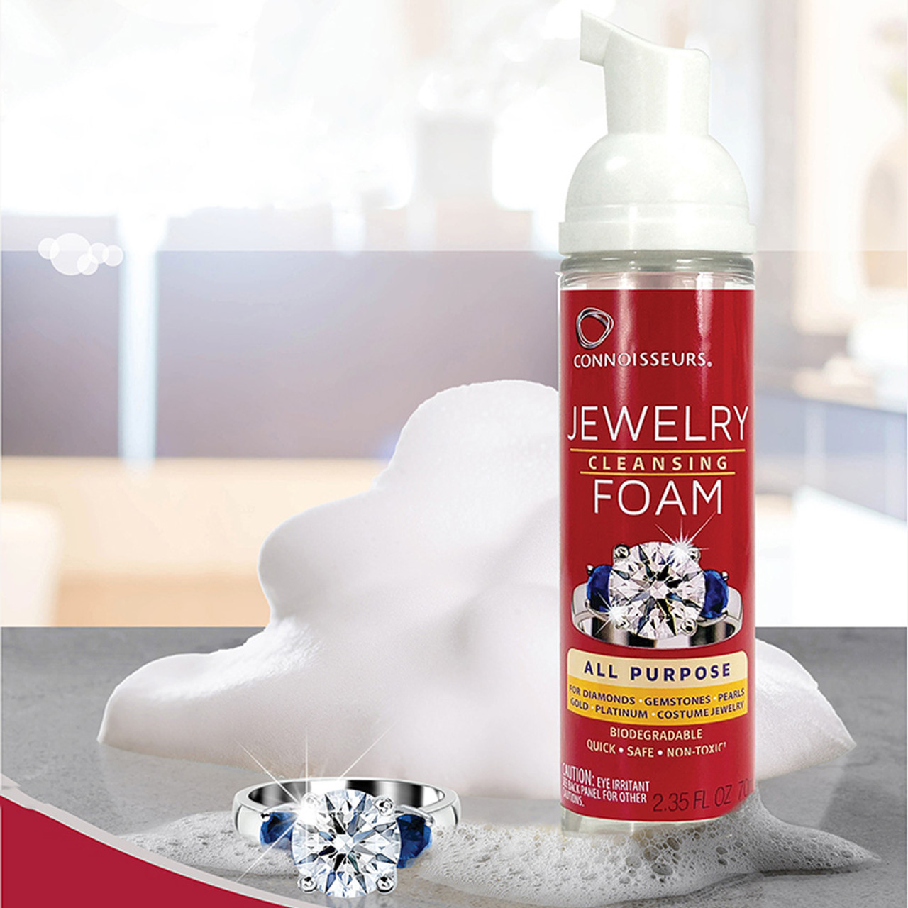 Jewelry Cleaning Solution - 4 fl. oz. (Non-Toxic, Biodegradable)