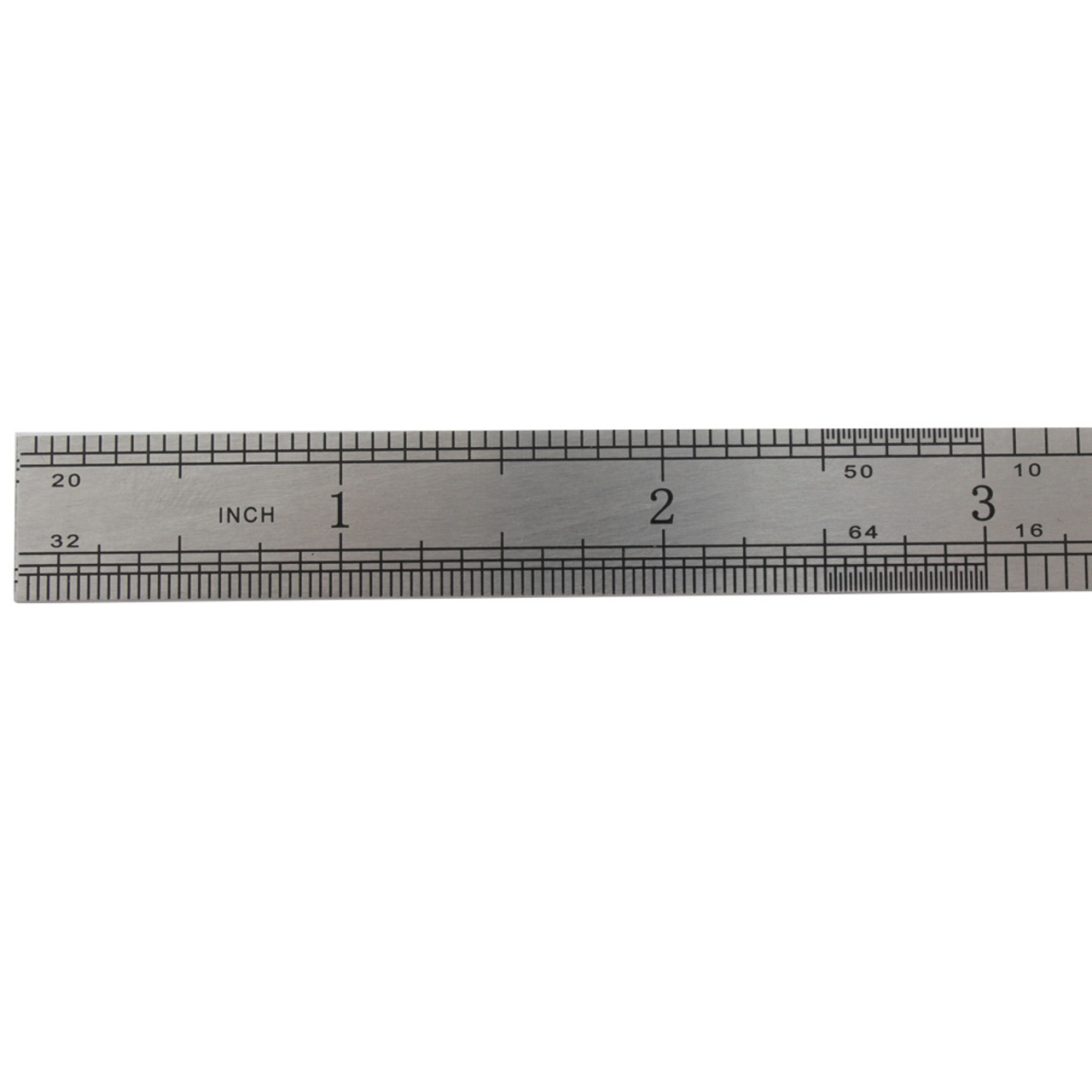 Double Side Metal Ruler Stainless Steel- 30cm-15cm 12/6