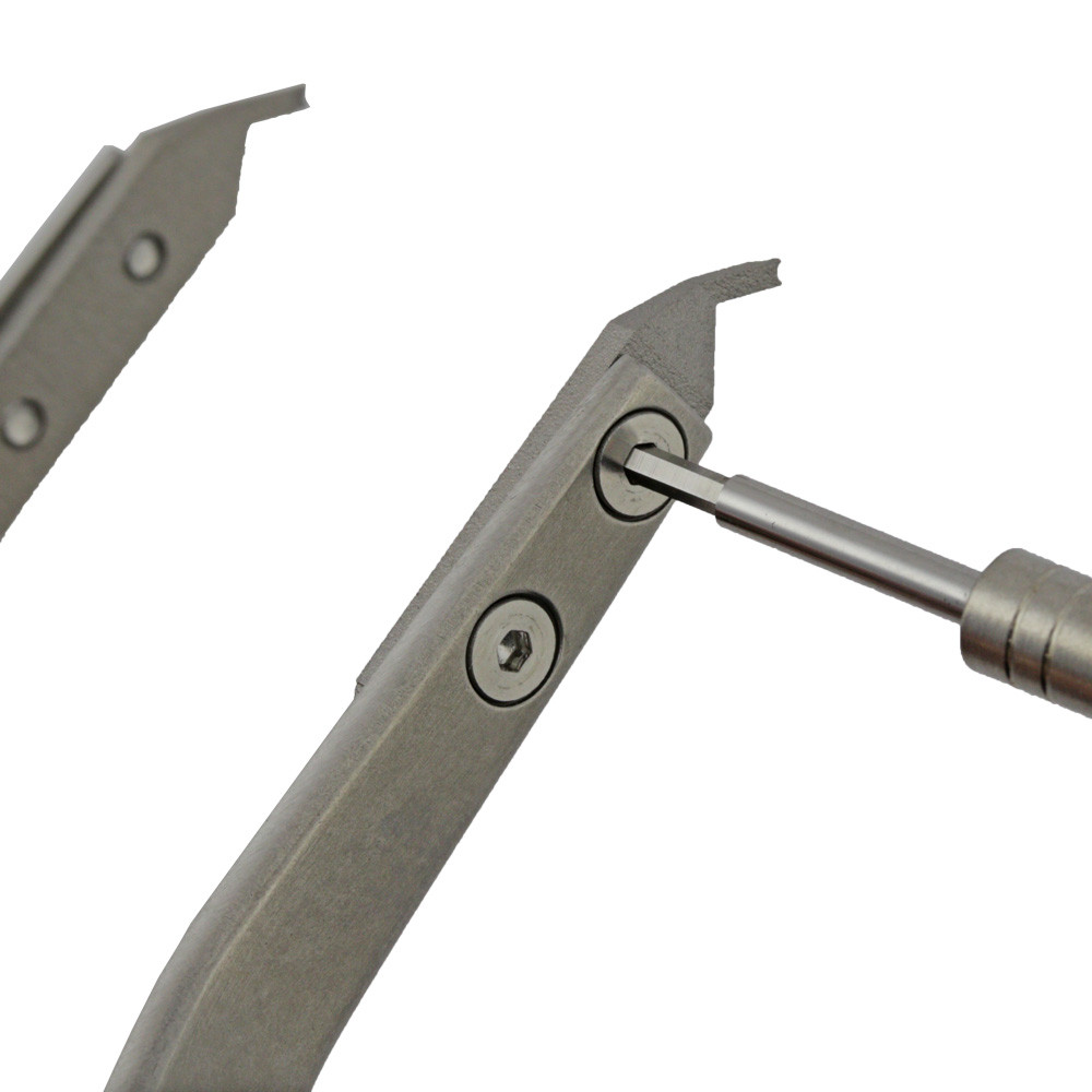Replacement Curved Ergonomic Forks for Horofix Spring Bar Tweezers