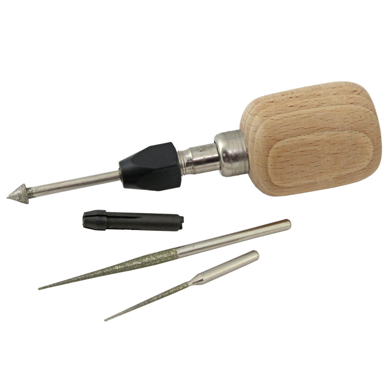 Esslinger Company 38.2706 Bead Reamer Set with Wood Handle Clearance | Esslinger