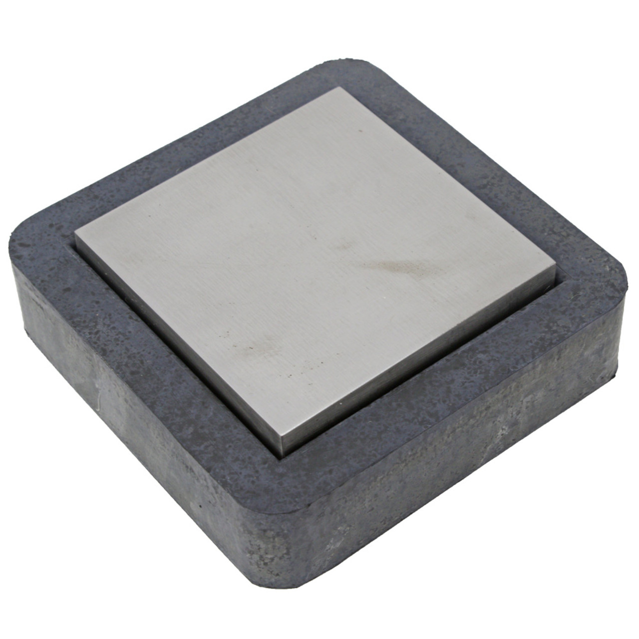Rubber and Steel Bench Block 3 Inch Square