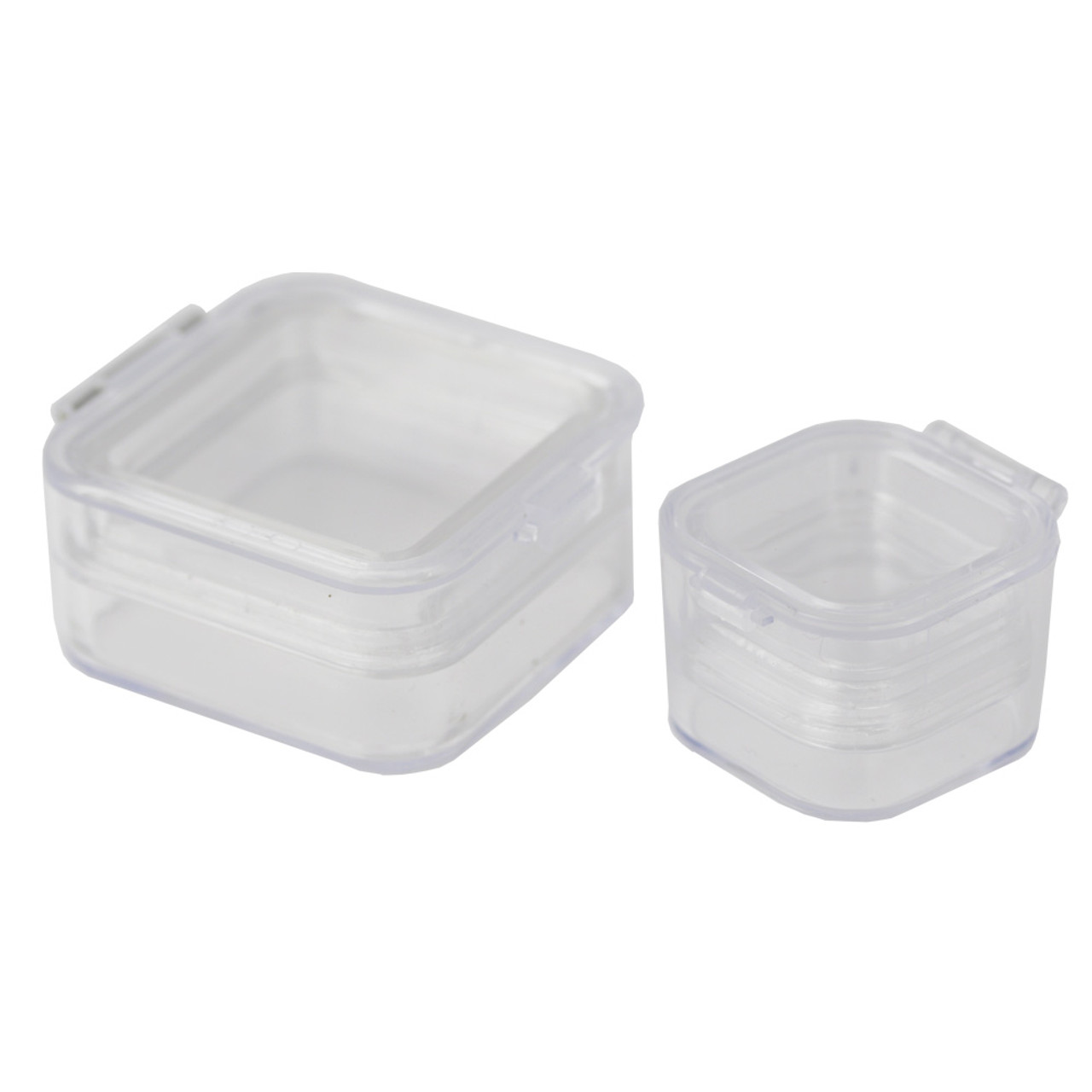 Elastic Membrane Boxes with Hinged Lids 50 x 50mm