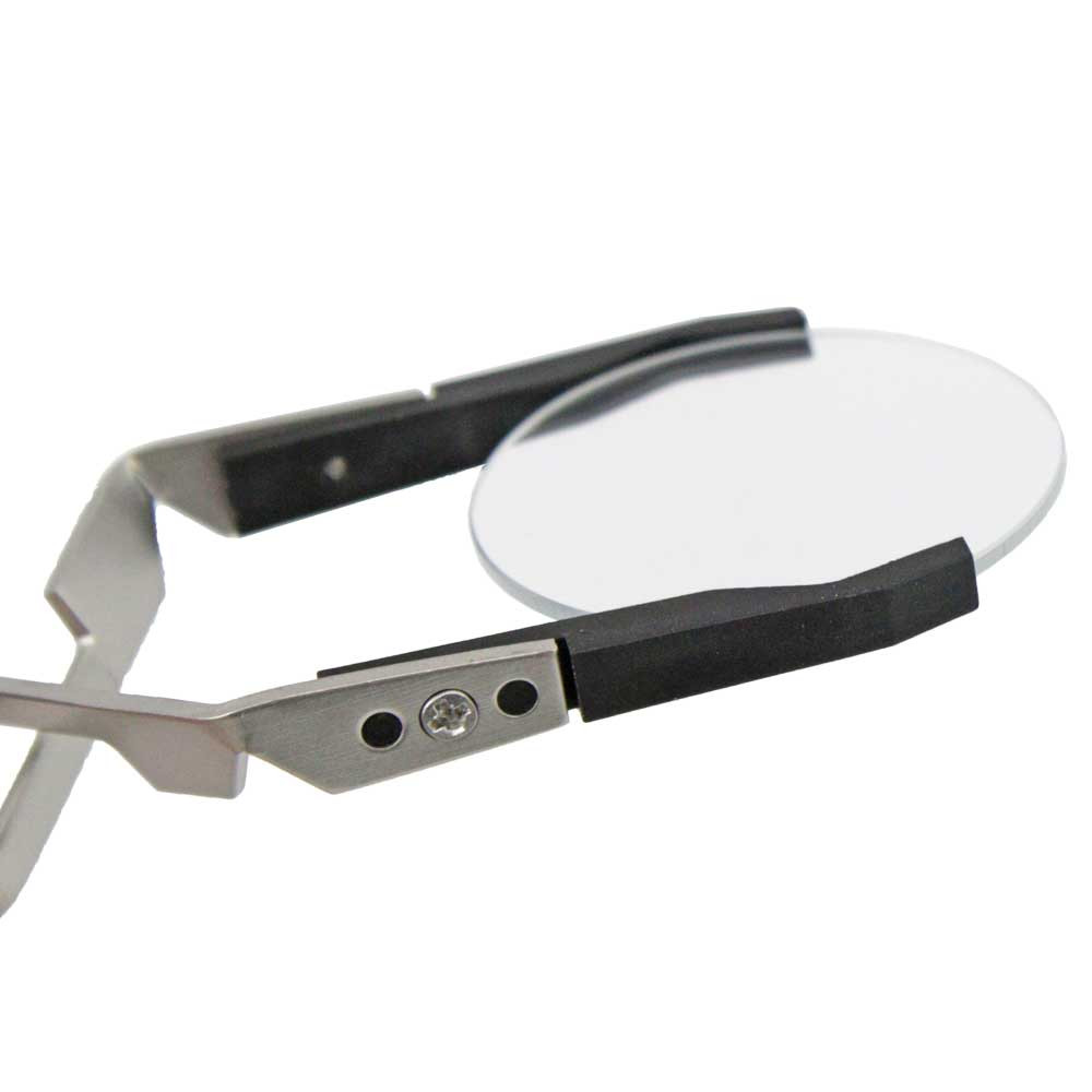 Bergeon 7140 Cross Locking Tweezers for Crystals and Dials