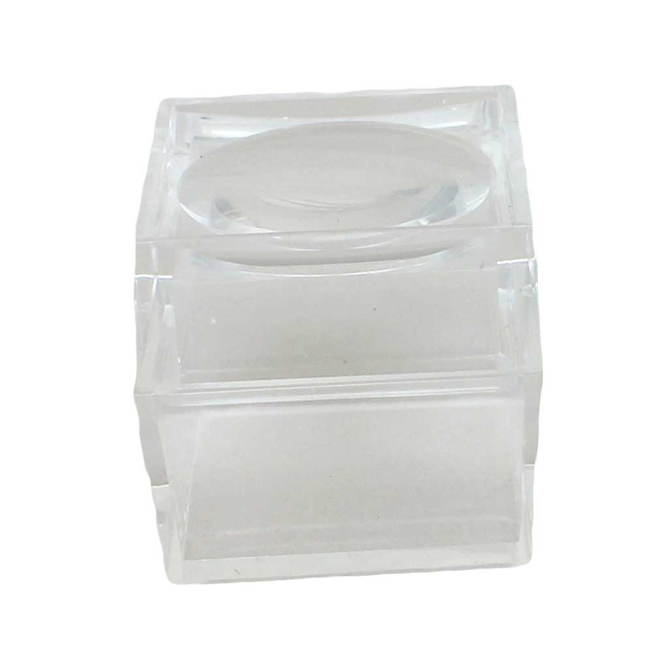 Esslinger Company Clear Plastic Parts Display Case with 15 Pieces 3/4 x 3/4 inch Boxes | Esslinger