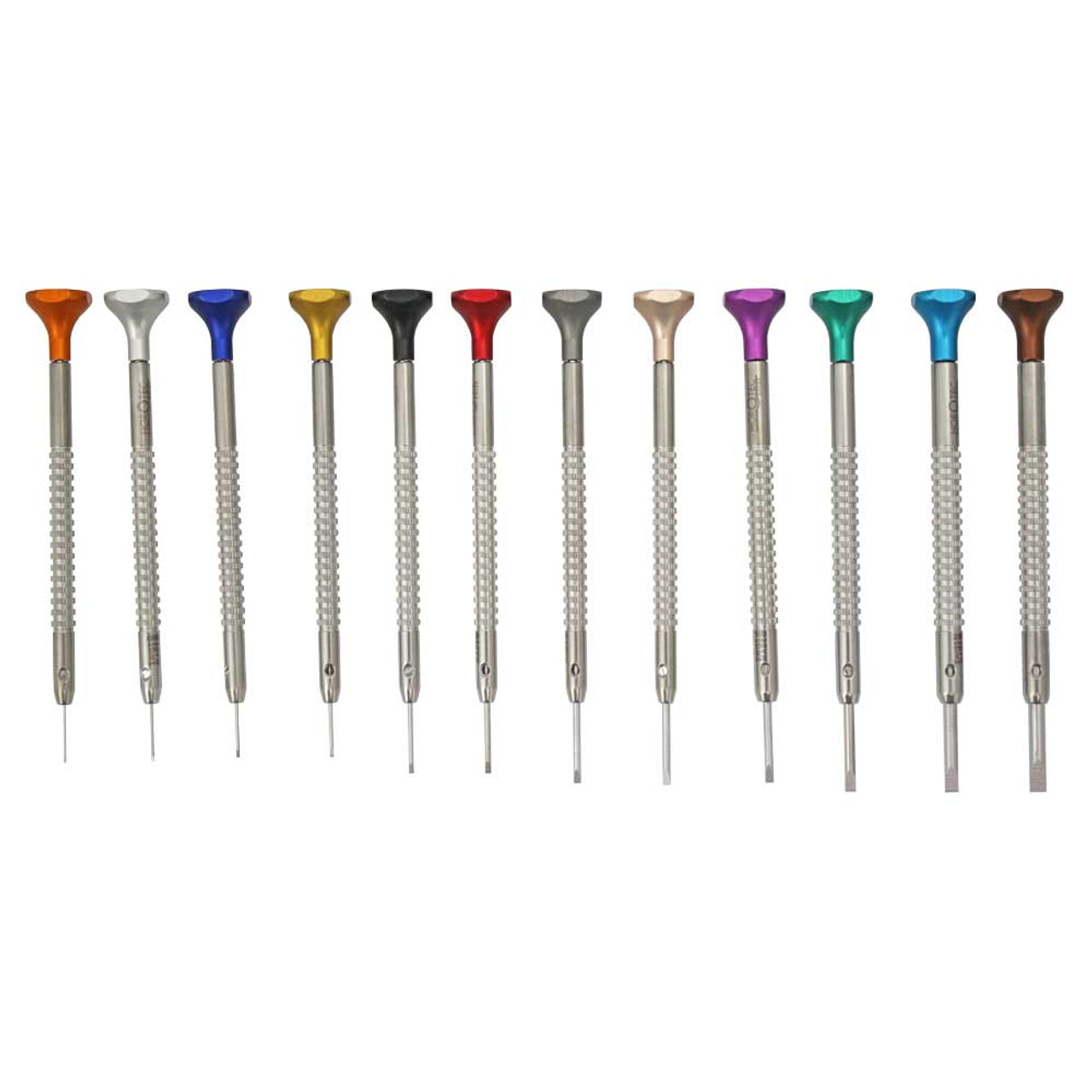 Horotec Watch Screwdriver Assortment Set on Rotating Base - Horotec Watch  Tools