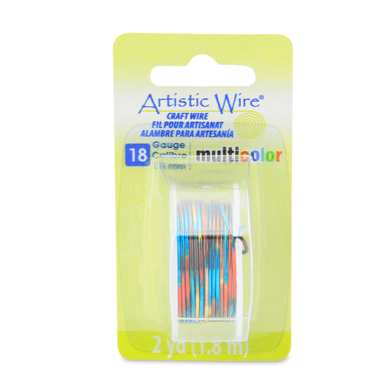 Artistic Wire 18 Gauge Multi Color Craft Wire Blue Red Gold