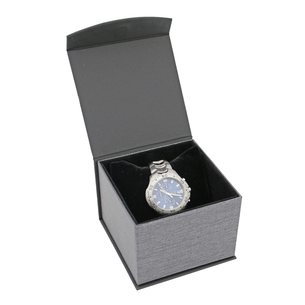 Grey Wrist Watch Gift Box