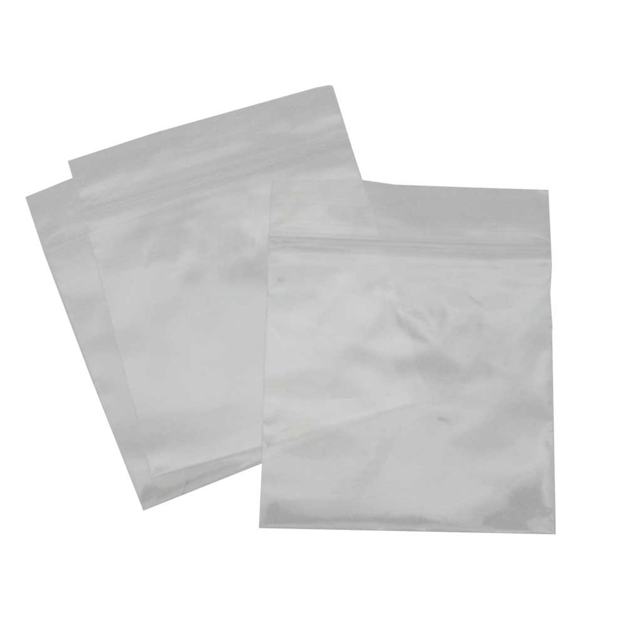 Transparent Nylon Bag With Lock Or Zip Stock Illustration