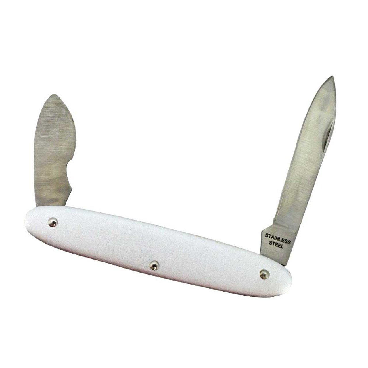 Watch Case Knife with Two Blades