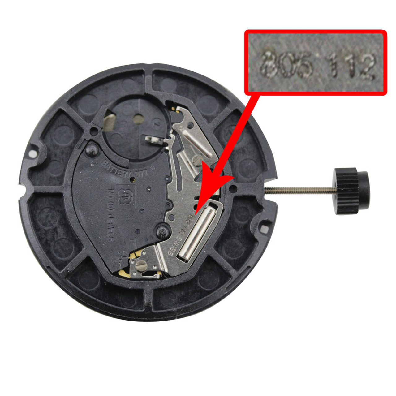 送料無料】腕時計 バッテリーnos eta 255 444 watch movement working