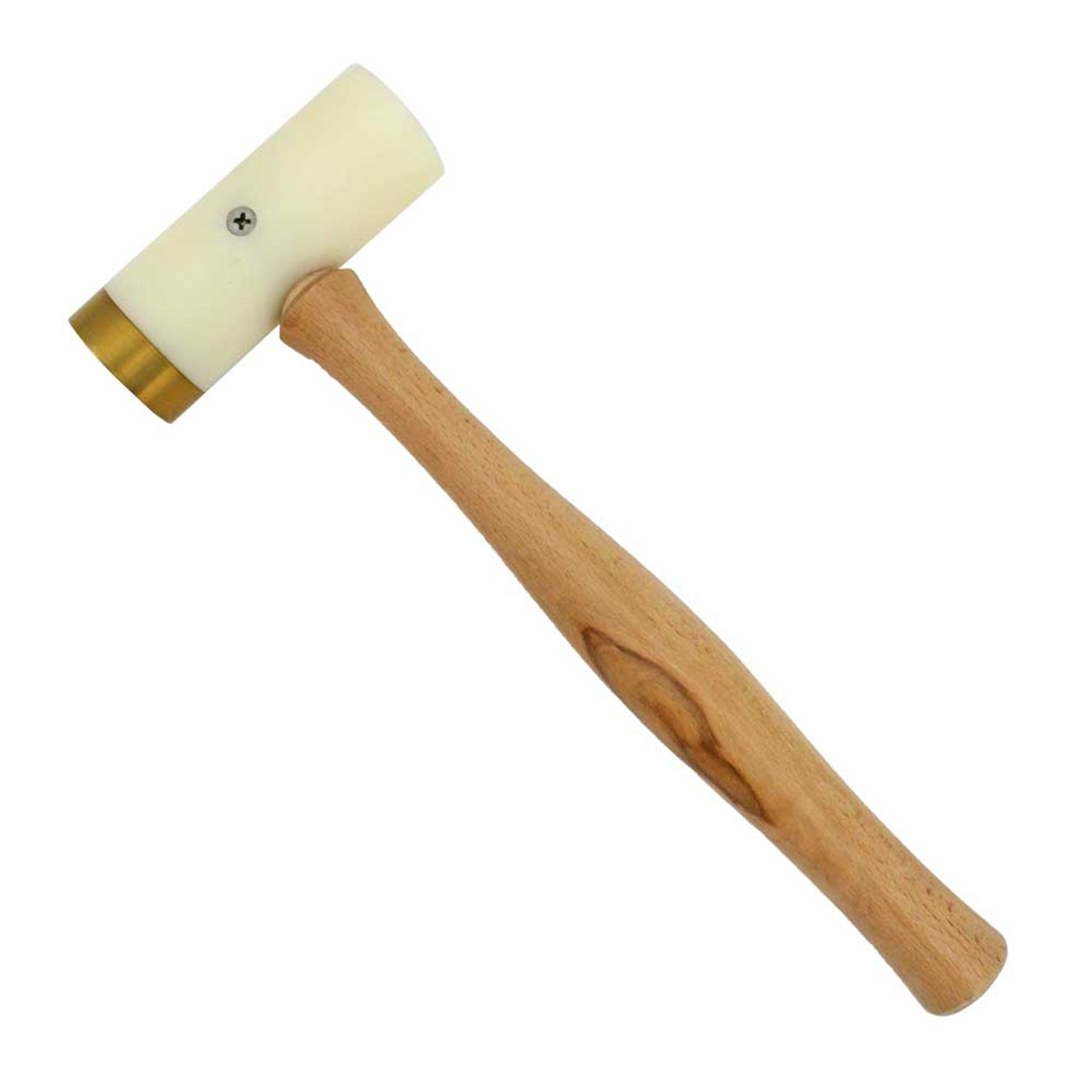 Bearcat BAC87, Small Brass Hammer, 16 oz. Aluminum Handle