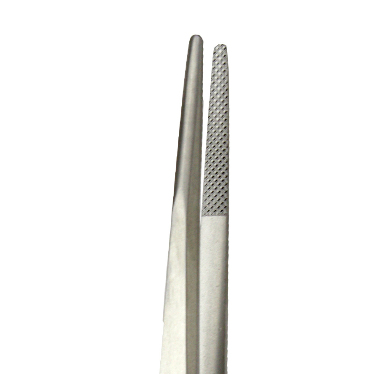Bergeon 7027-LR1 Stainless Steel Diamond Locking Tweezers Large Tips