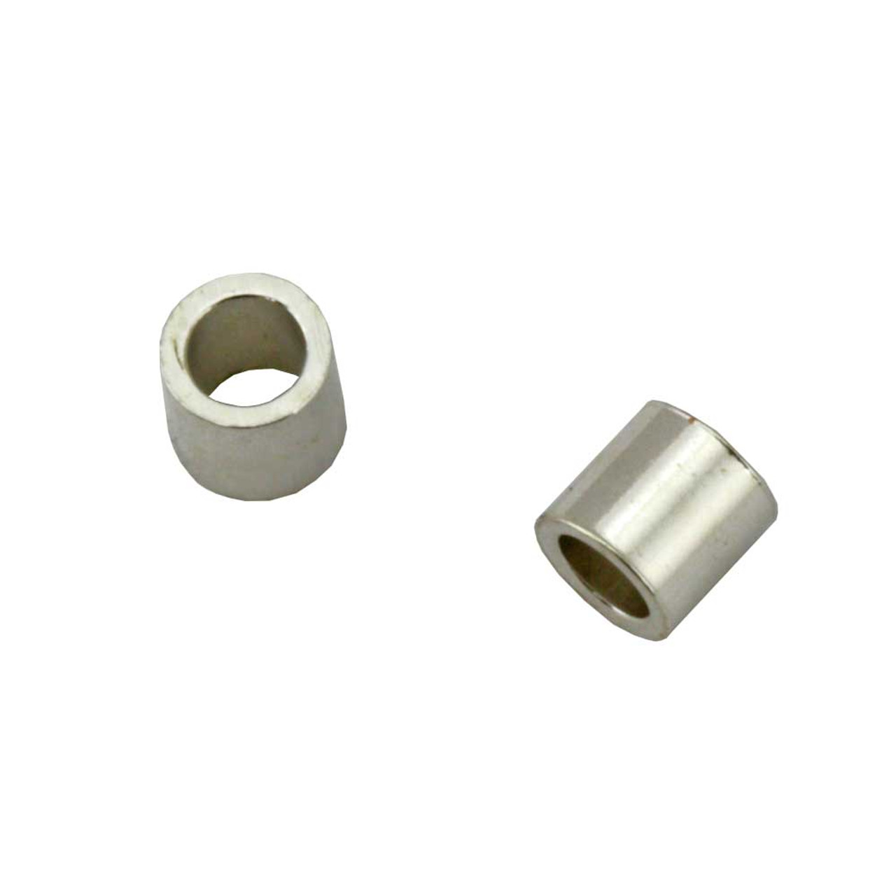 Sterling Silver 2.0mm Jewelry Tube Crimps Pack of 10 | Esslinger