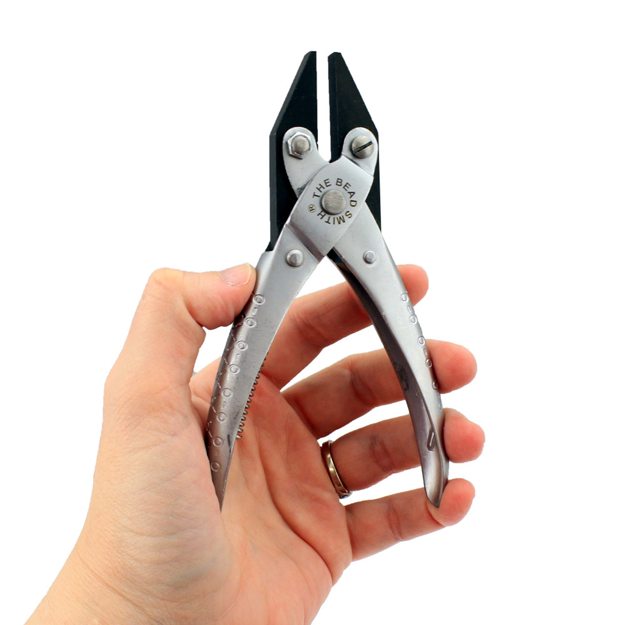 Square Flat Nose Pliers Stones and Findings Navy Blue