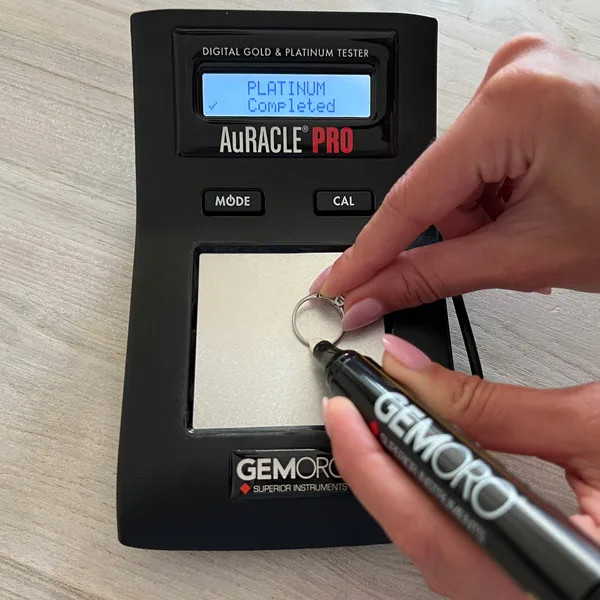 【匿名配送】GEMORO AuRACLE PRO デジタル金・プラチナテスター GemOro AuRACLE Pro Gold and Platinum Tester