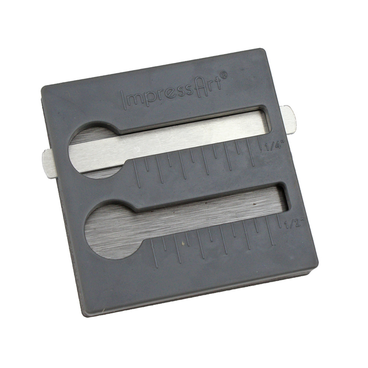 ImpressArt Simple Strike Jig Easy-Grip Metal Stamp Holder for 6mm Stamps 