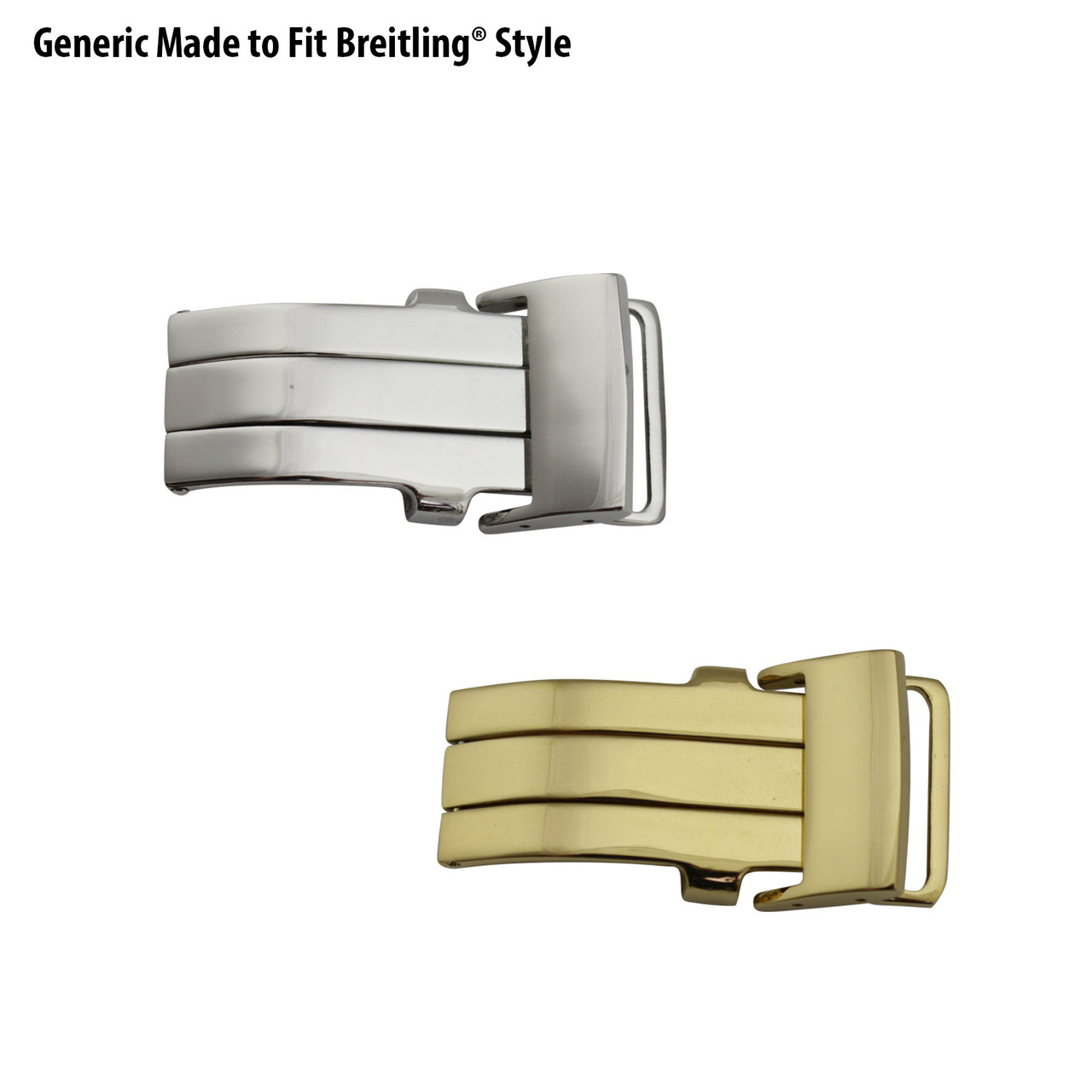 Deployment Clasp Breitling Watch Strap Replacement For Breitling