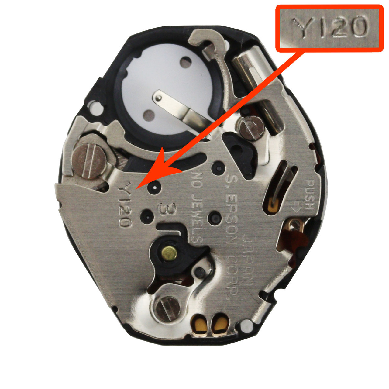 Epson Japan Hand Quartz Watch Movement Overall Height