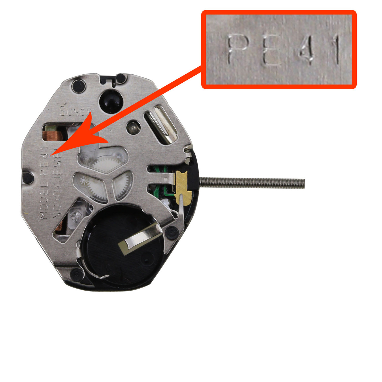 Mouvement De Montre FEF 6664 Pour Pièces - Balance OK - Occasion