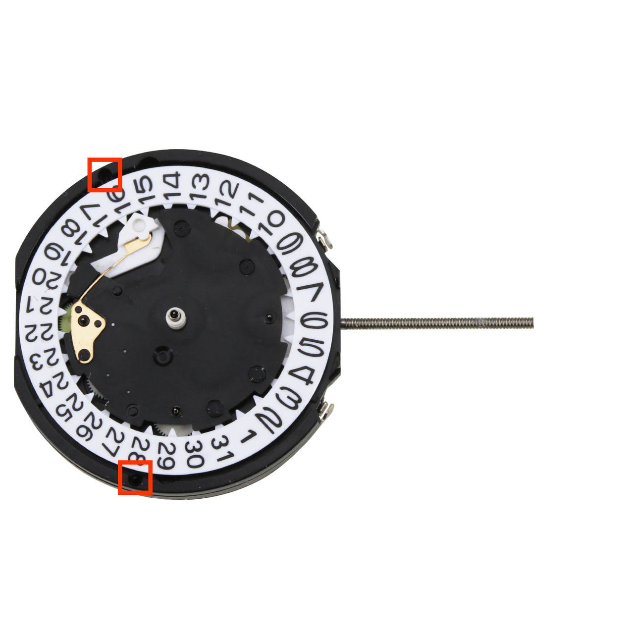 Far East Sunon® 6 Hand Quartz Multi Eye Watch Movement PE811 Date
