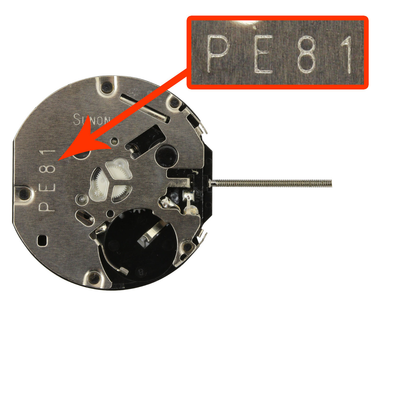 Far East Sunon® 5 Hand Quartz Multi Eye Watch Movement PE812 Date
