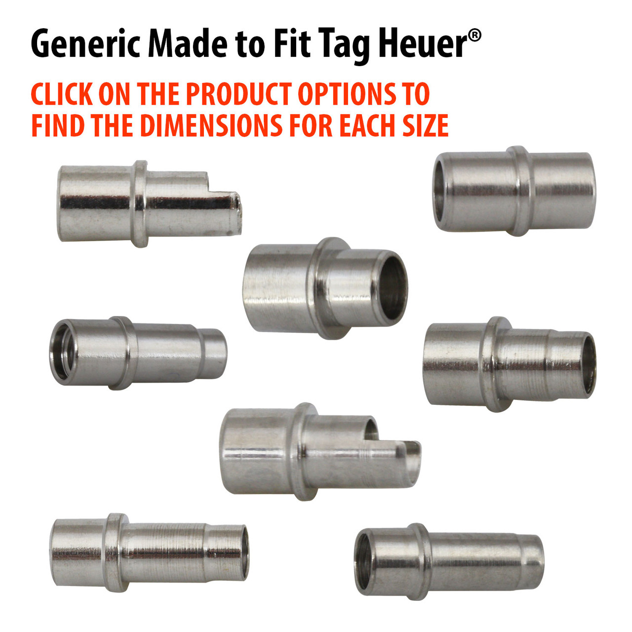 Imitation Made To Fit Tag® Watch Replacement Inside Threaded Case